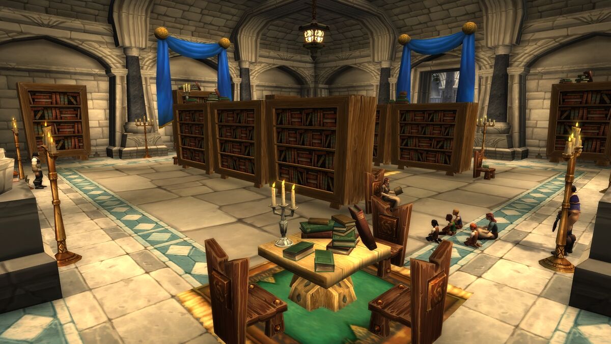 WoW Stormwind library